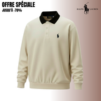 RL™ Prestige Edition – Sweat Col Contrasté