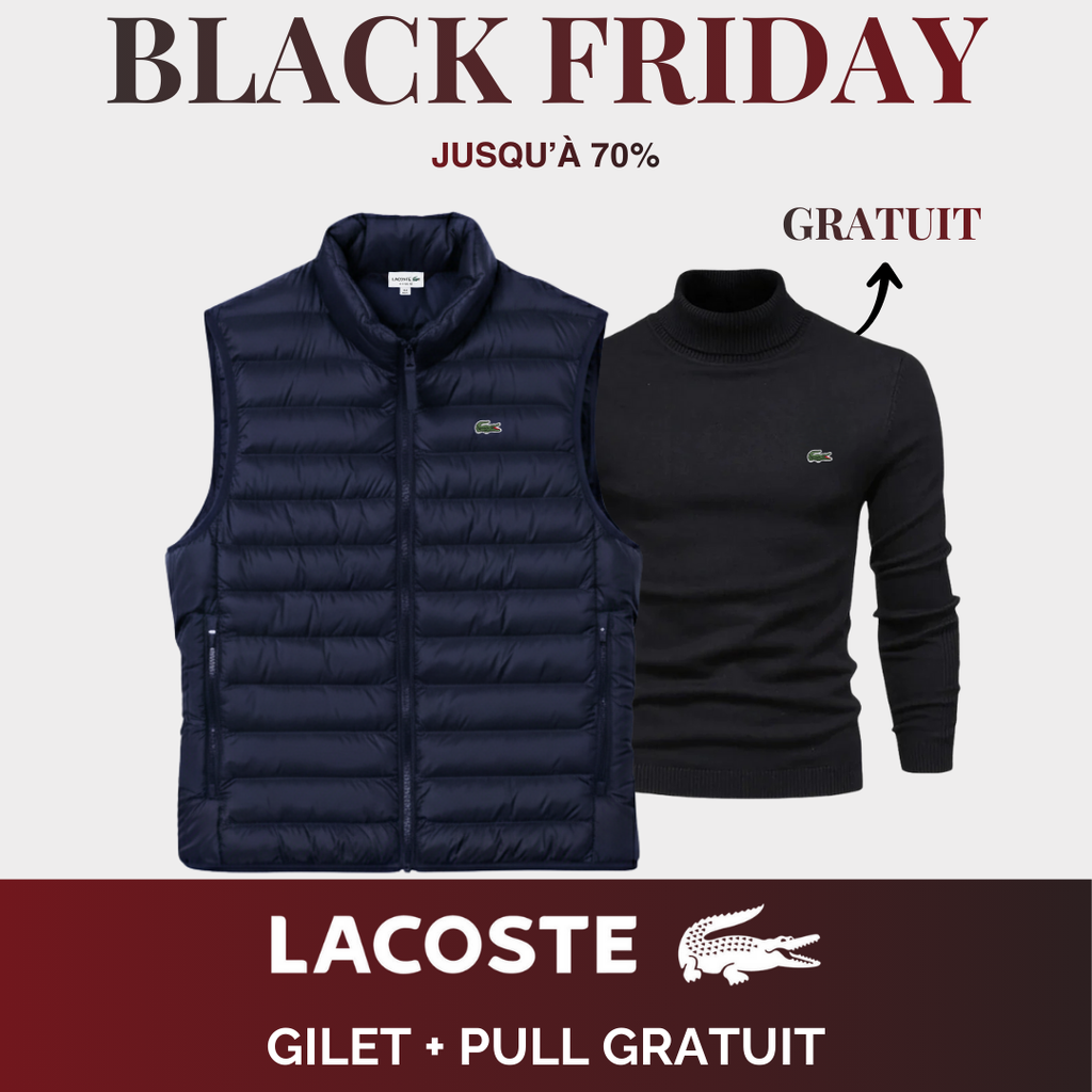 LC™ | Gilet + Pull Offert - Black Friday