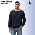 RL™ Prestige Edition – Sweat Col Contrasté