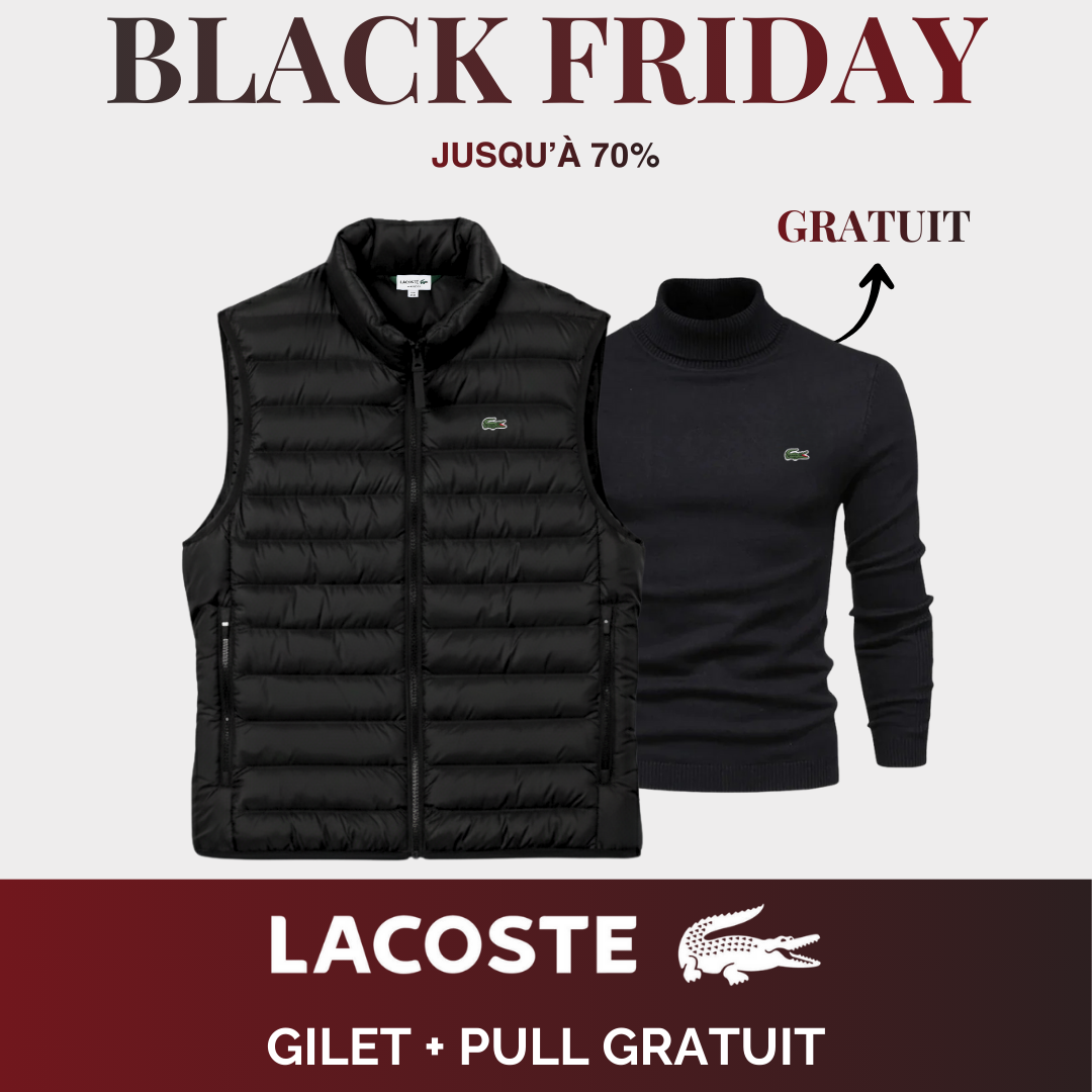 LC™ | Gilet + Pull Offert - Black Friday