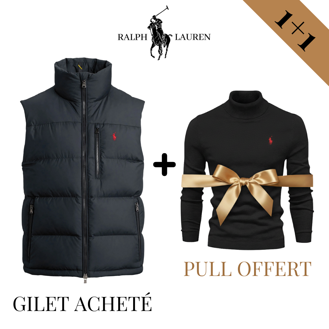 R&L™ | Gilet Signature Homme + Pull Offert 🎁